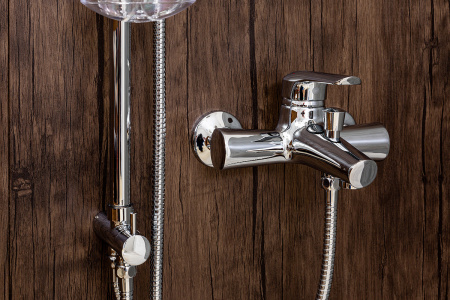 Душевая система Orange Tony M54-933cr смеситель с изливом, хром